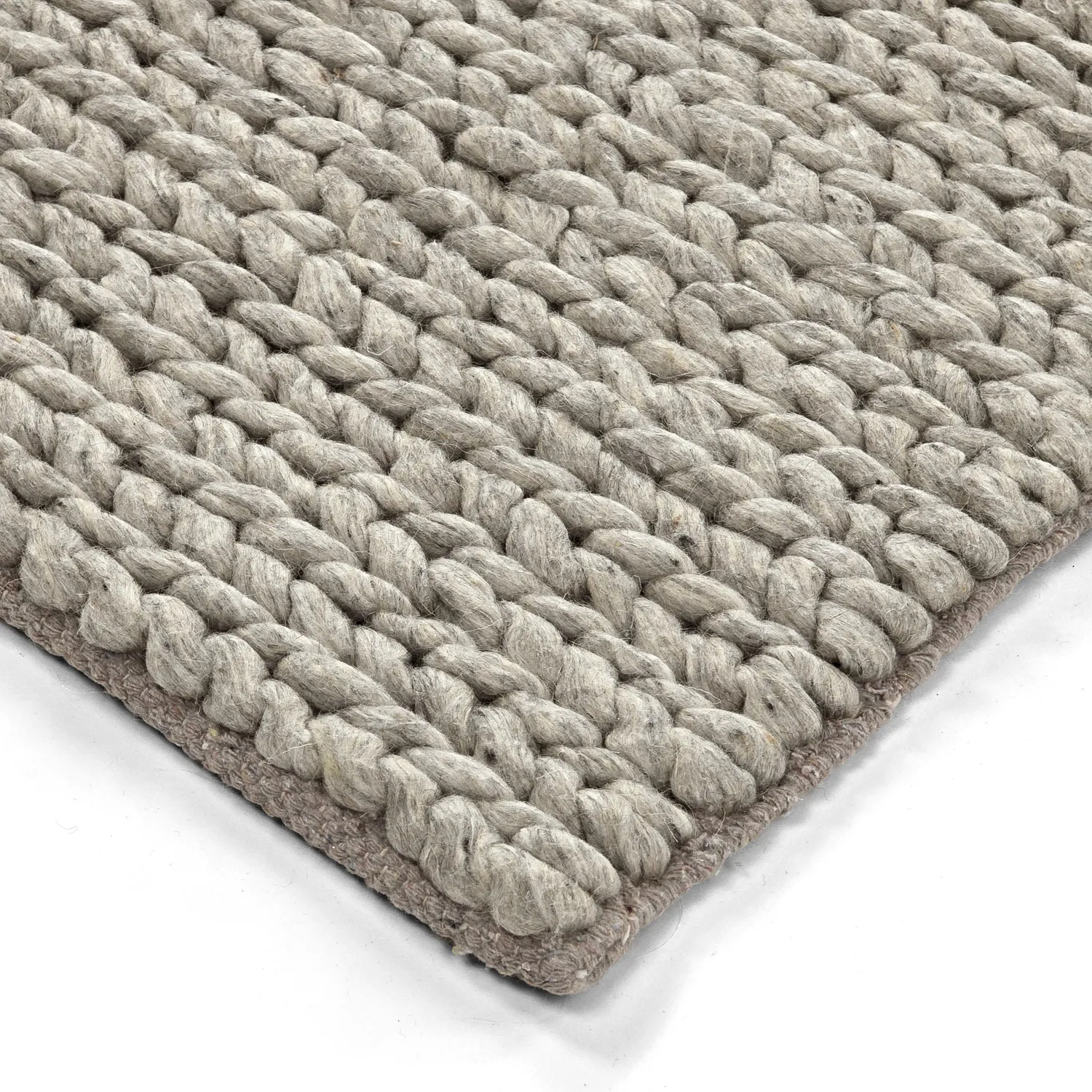 Vlněný koberec - Talvia Braided Wool (šedá)