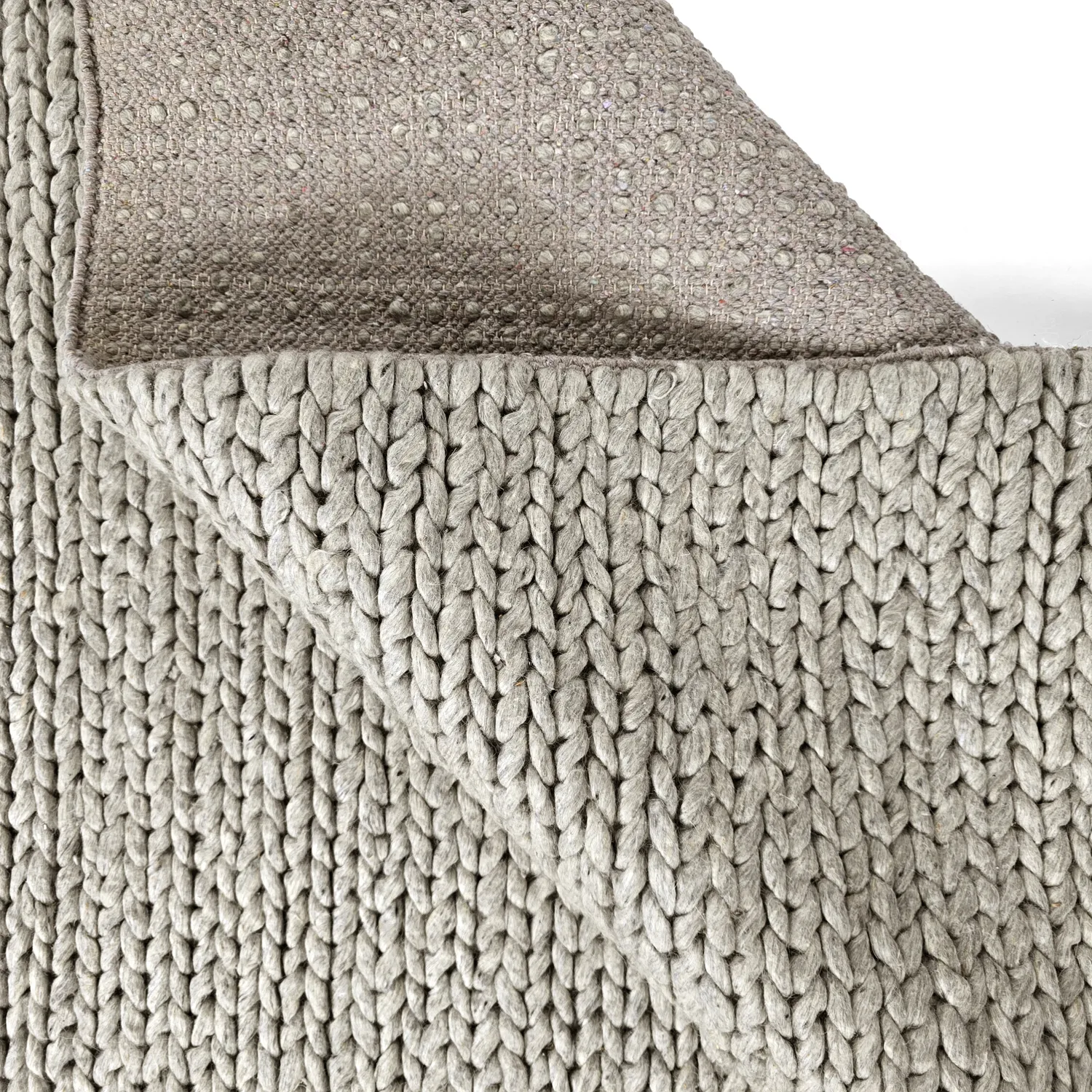 Vlněný koberec - Talvia Braided Wool (šedá)