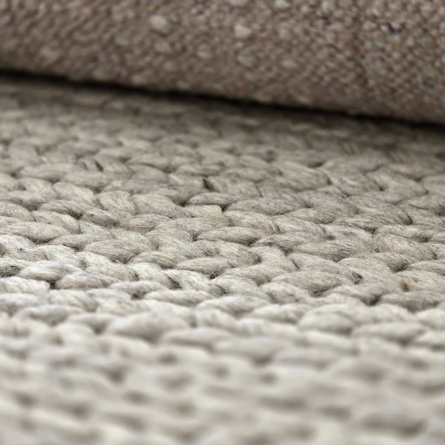Vlněný koberec - Talvia Braided Wool (šedá)