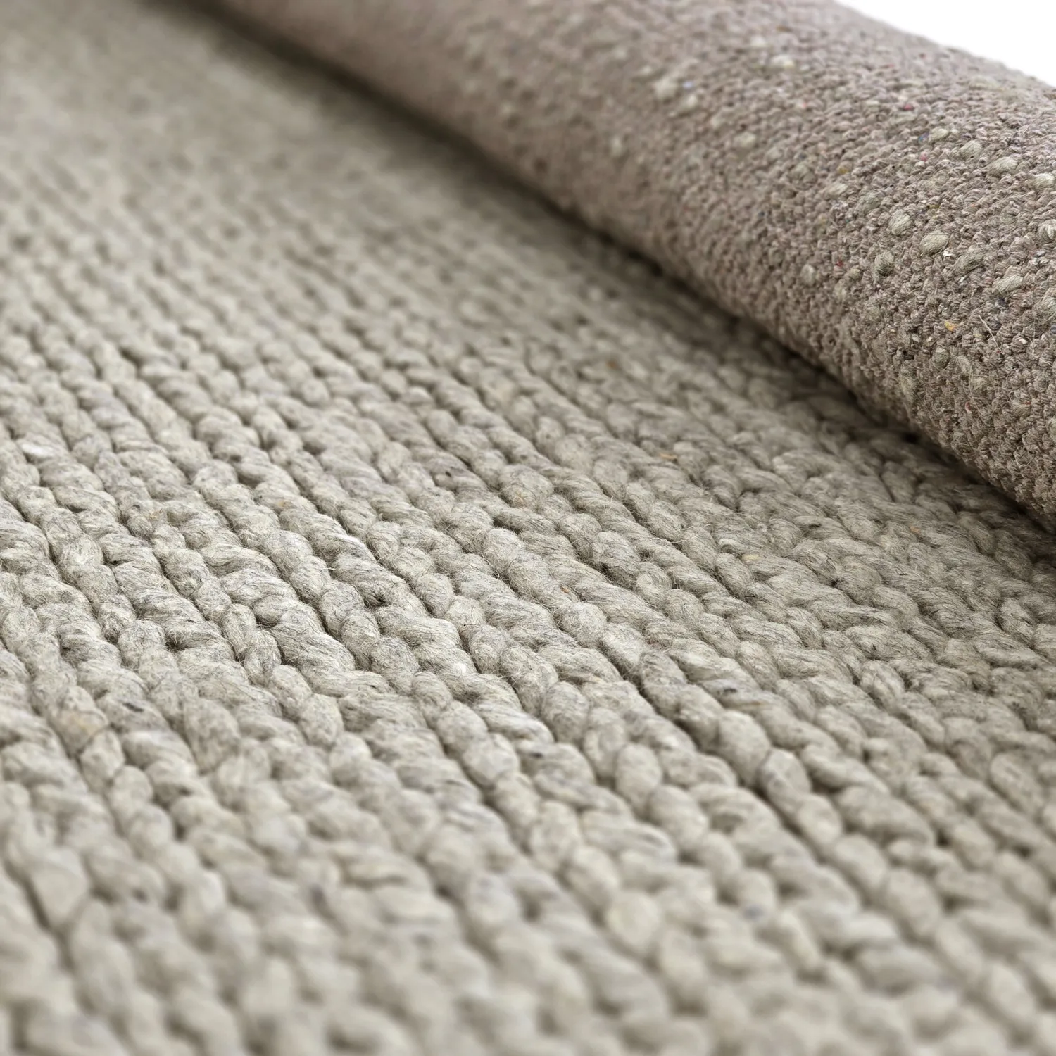 Vlněný koberec - Talvia Braided Wool (šedá)