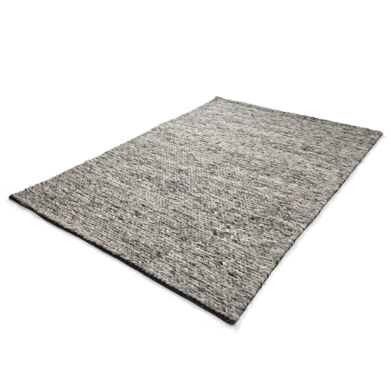 Vlněný koberec - Talvia Braided Wool (tmavě šedá)
