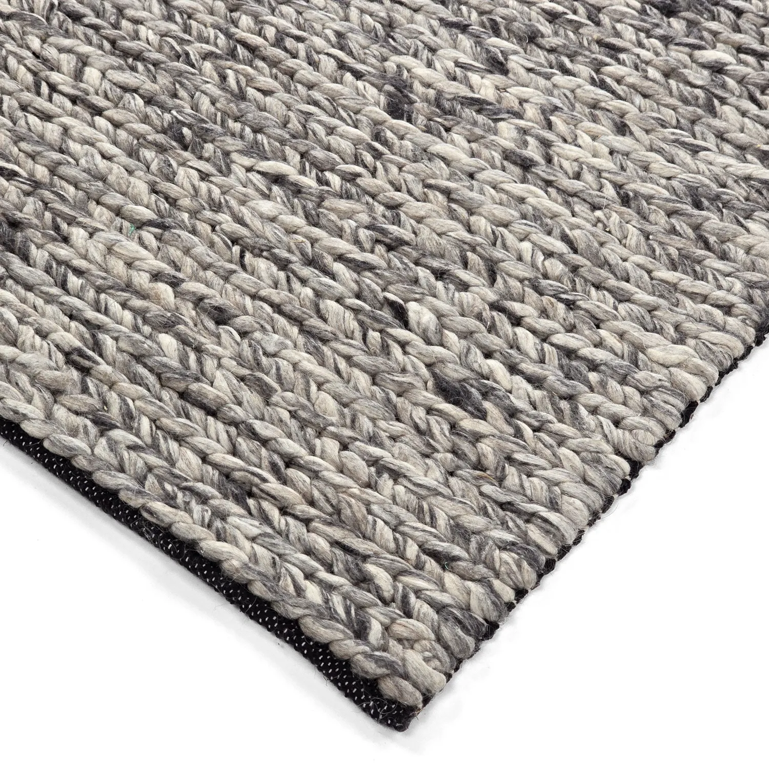 Vlněný koberec - Talvia Braided Wool (tmavě šedá)