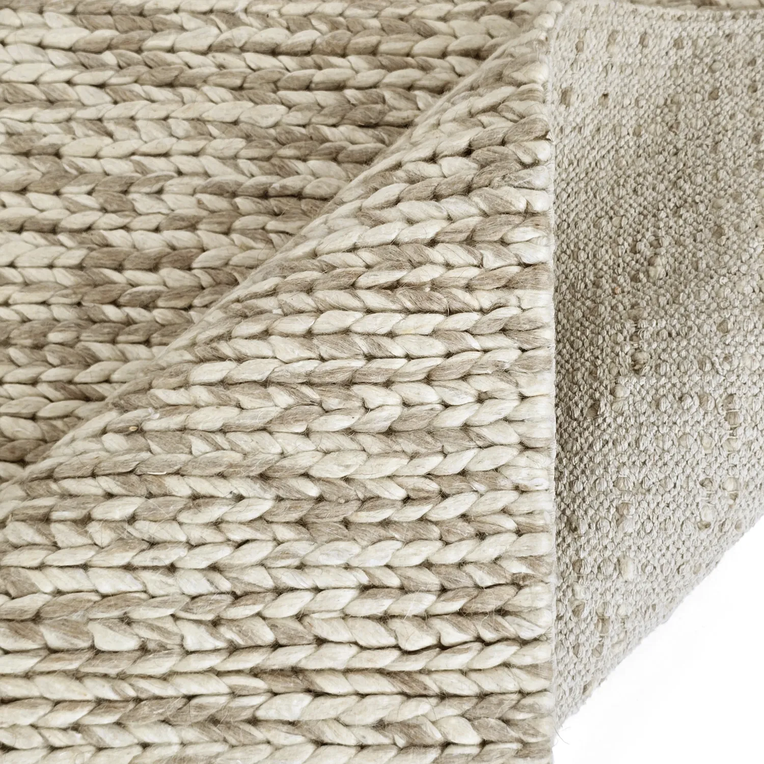 Vlněný koberec - Talvia Braided Wool (příroda)