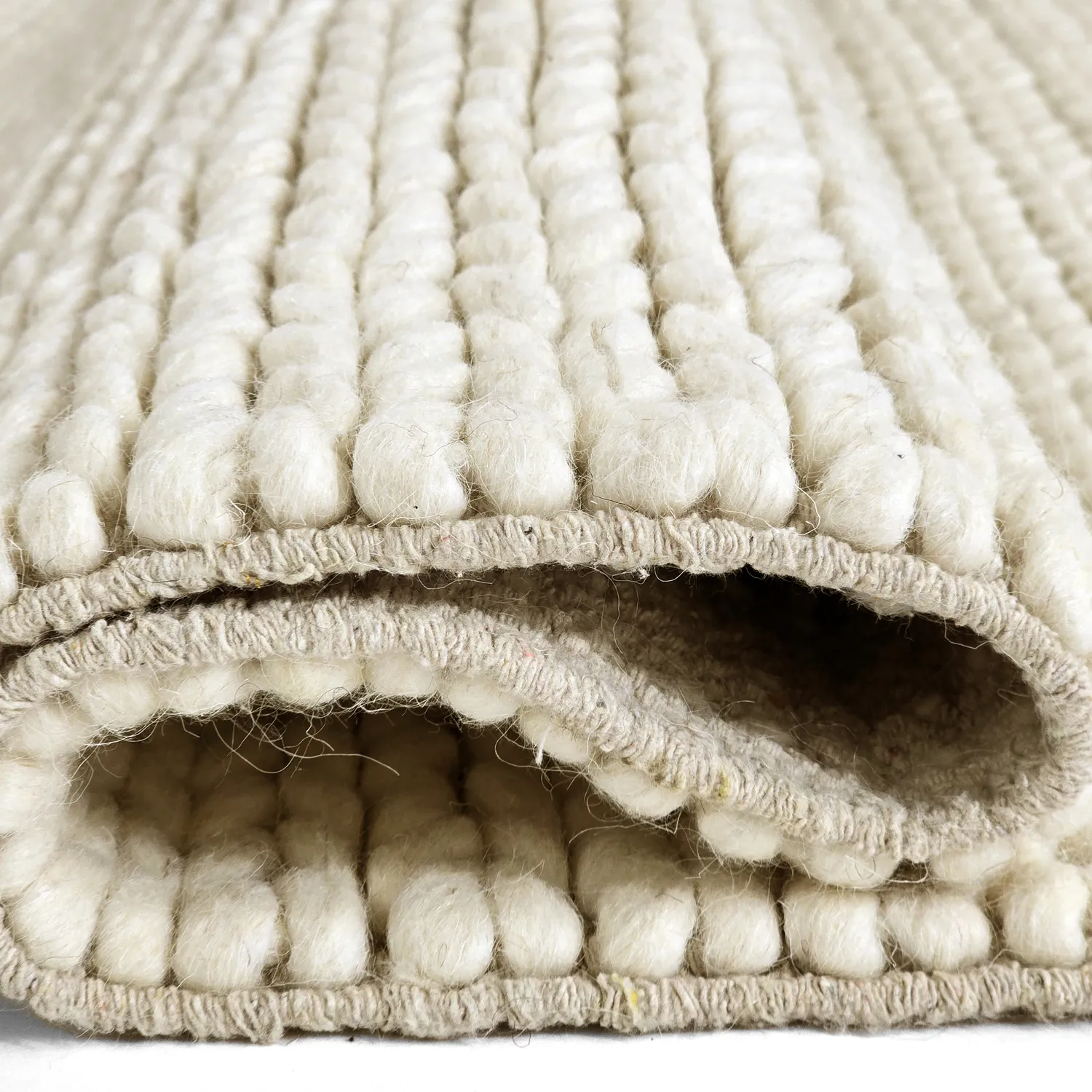 Vlněný koberec - Talvia Braided Wool (špinavě bílá)