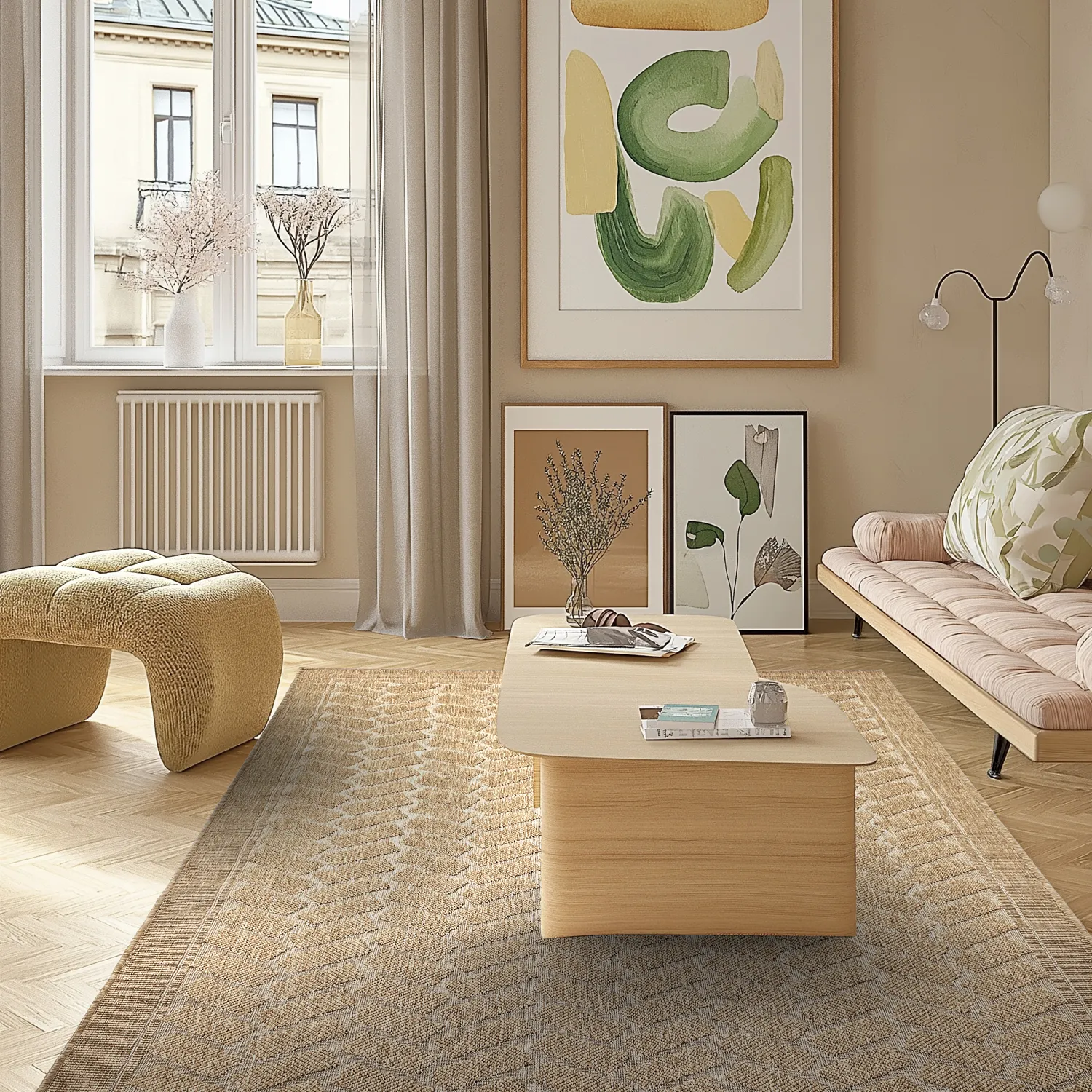 Koberec Indoor/Outdoor - Aria (juta)