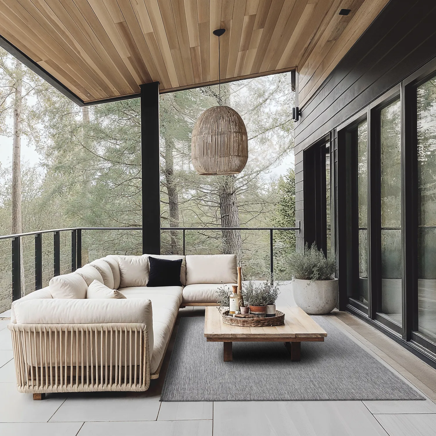 Koberec Indoor/Outdoor - Arlo (šedá)