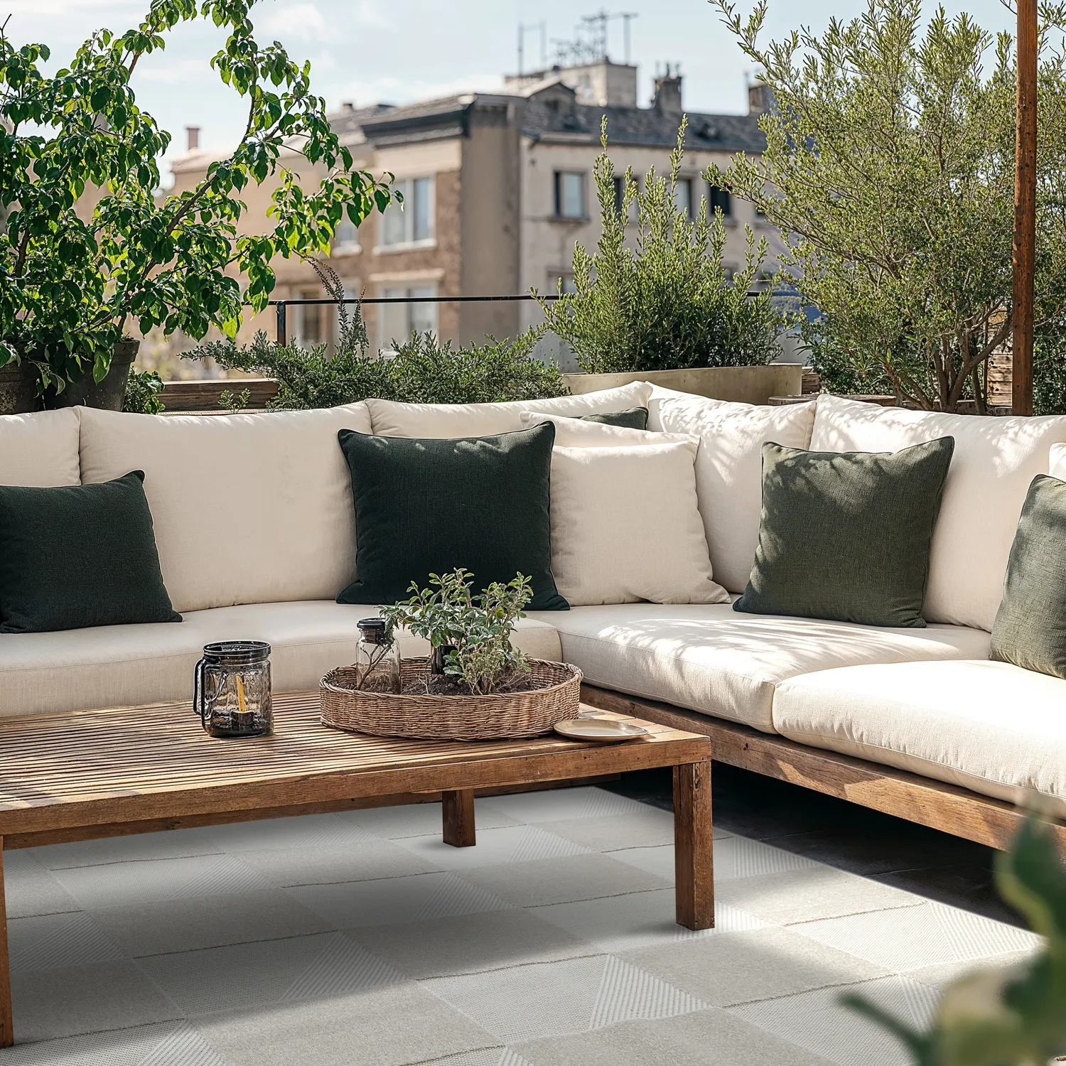 Shaggy Indoor/Outdoor - Carlisle (béžový)