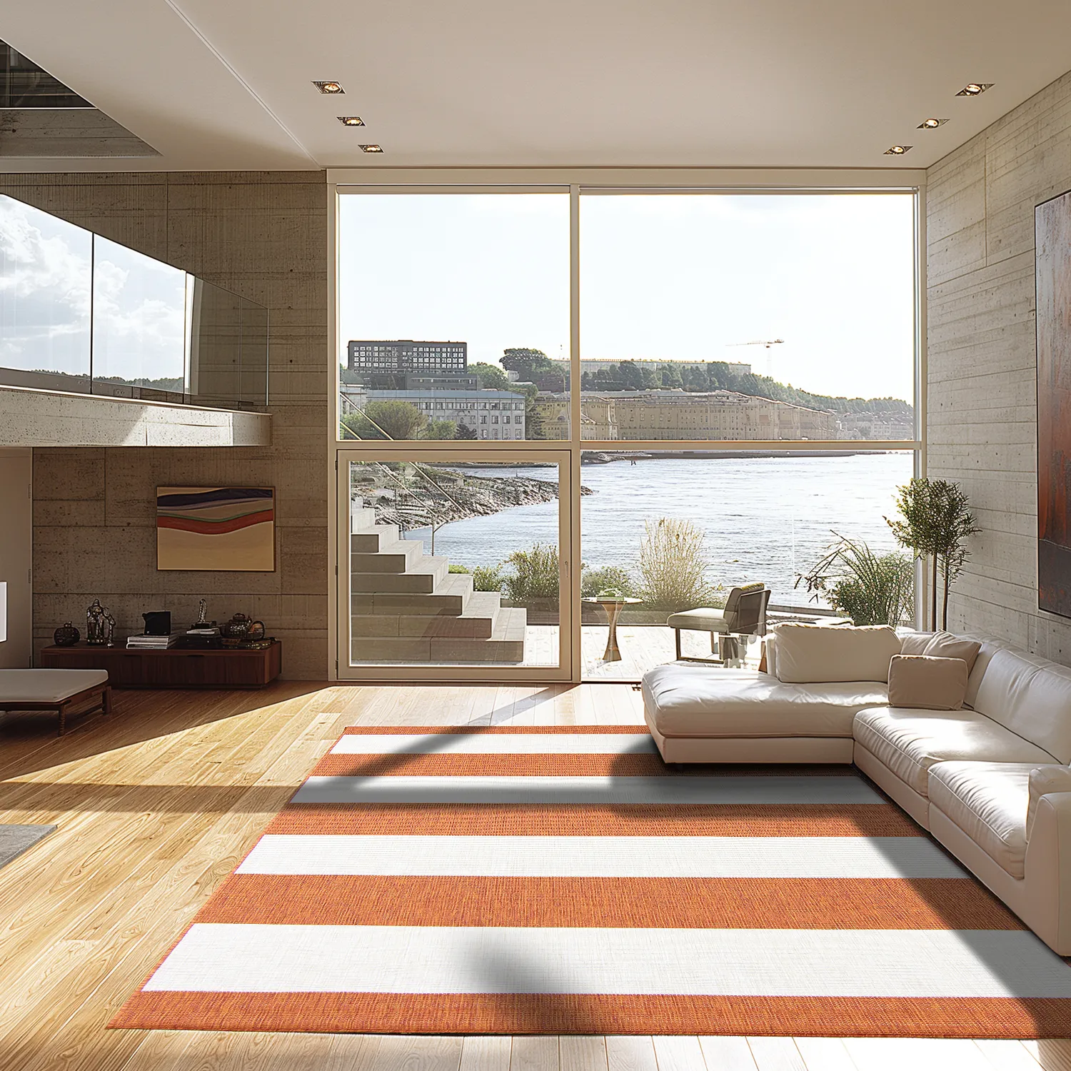 Koberec Indoor/Outdoor - Santana (pomerančový)