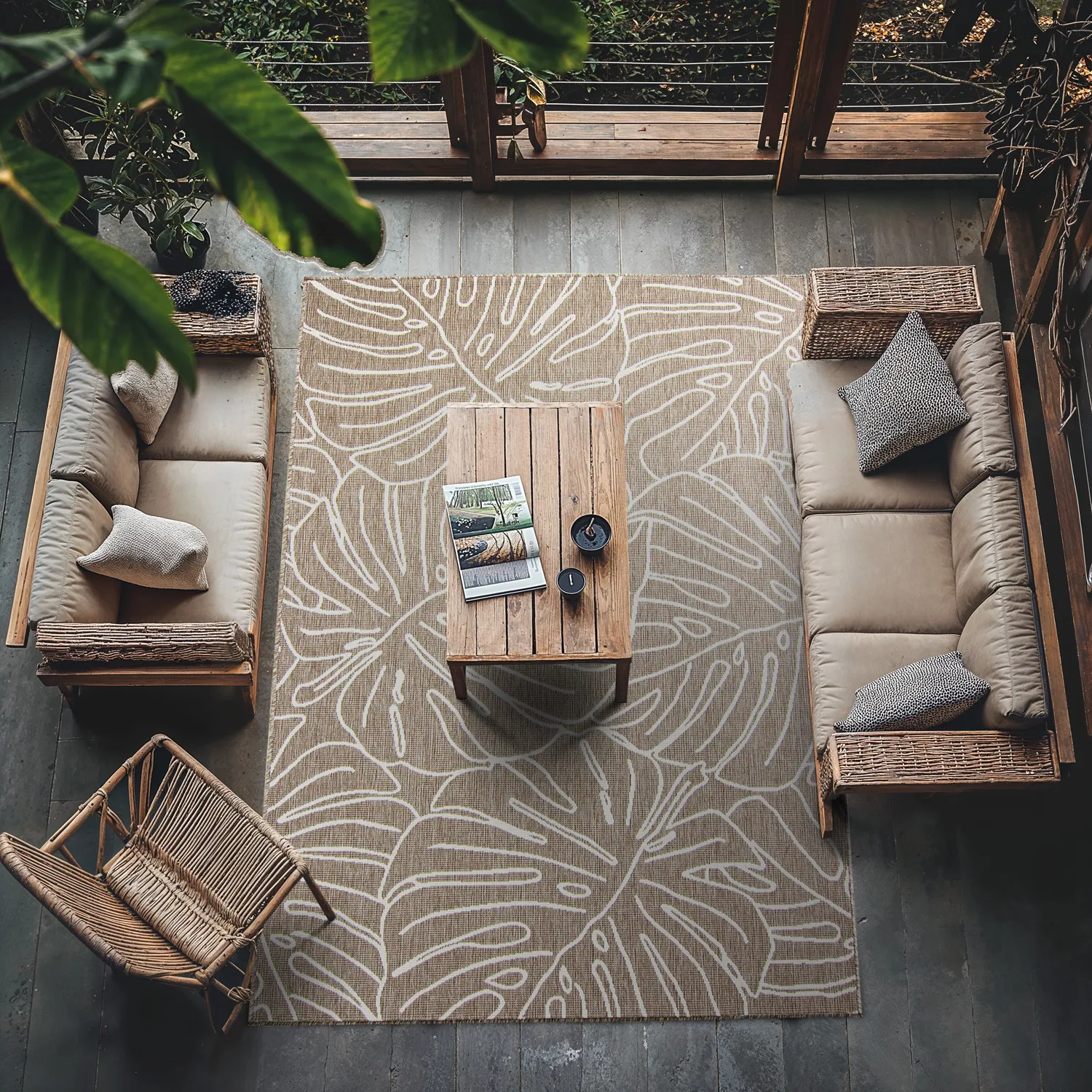 Koberec Indoor/Outdoor - Francis (béžová)