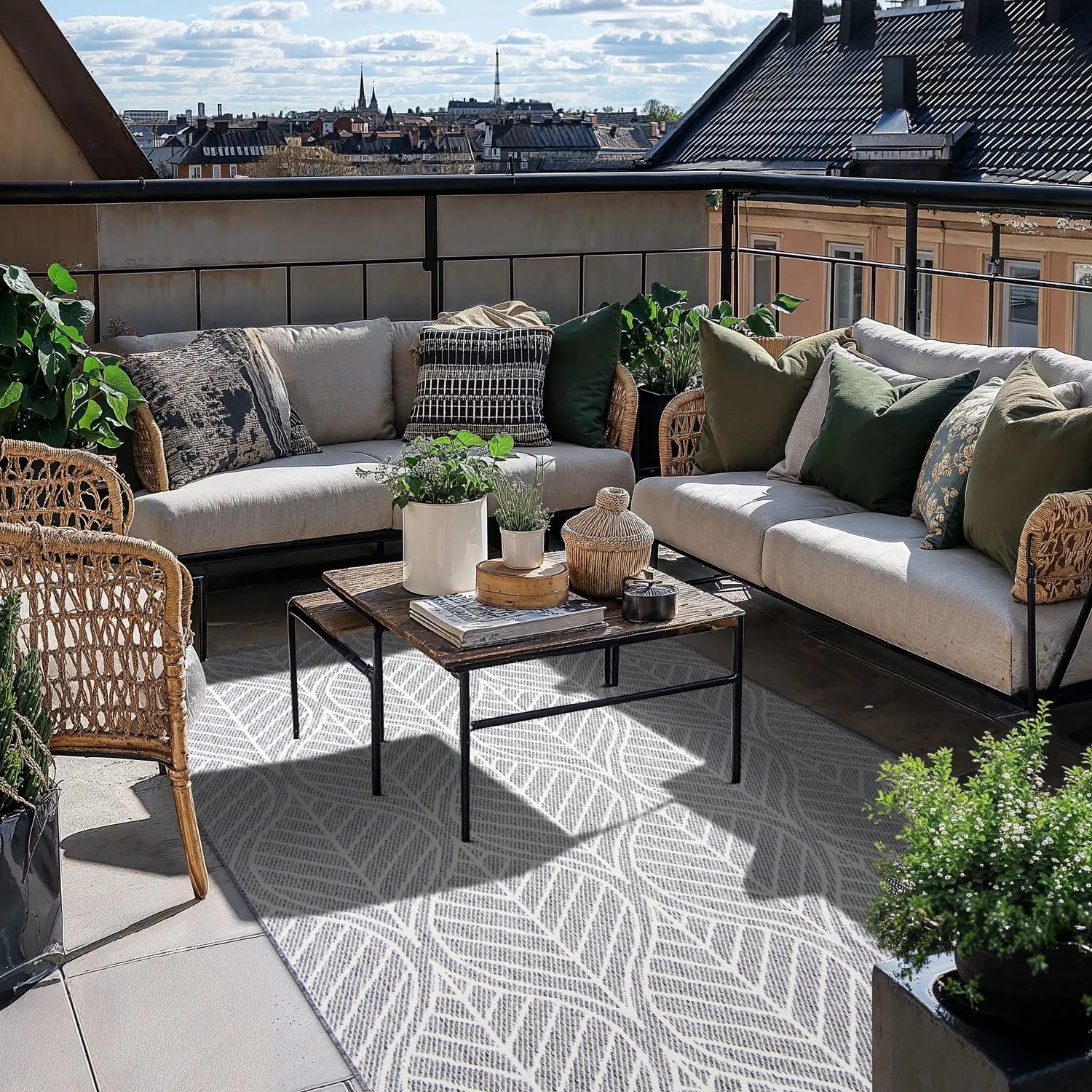 Koberec Indoor/Outdoor - Harvey (šedá)