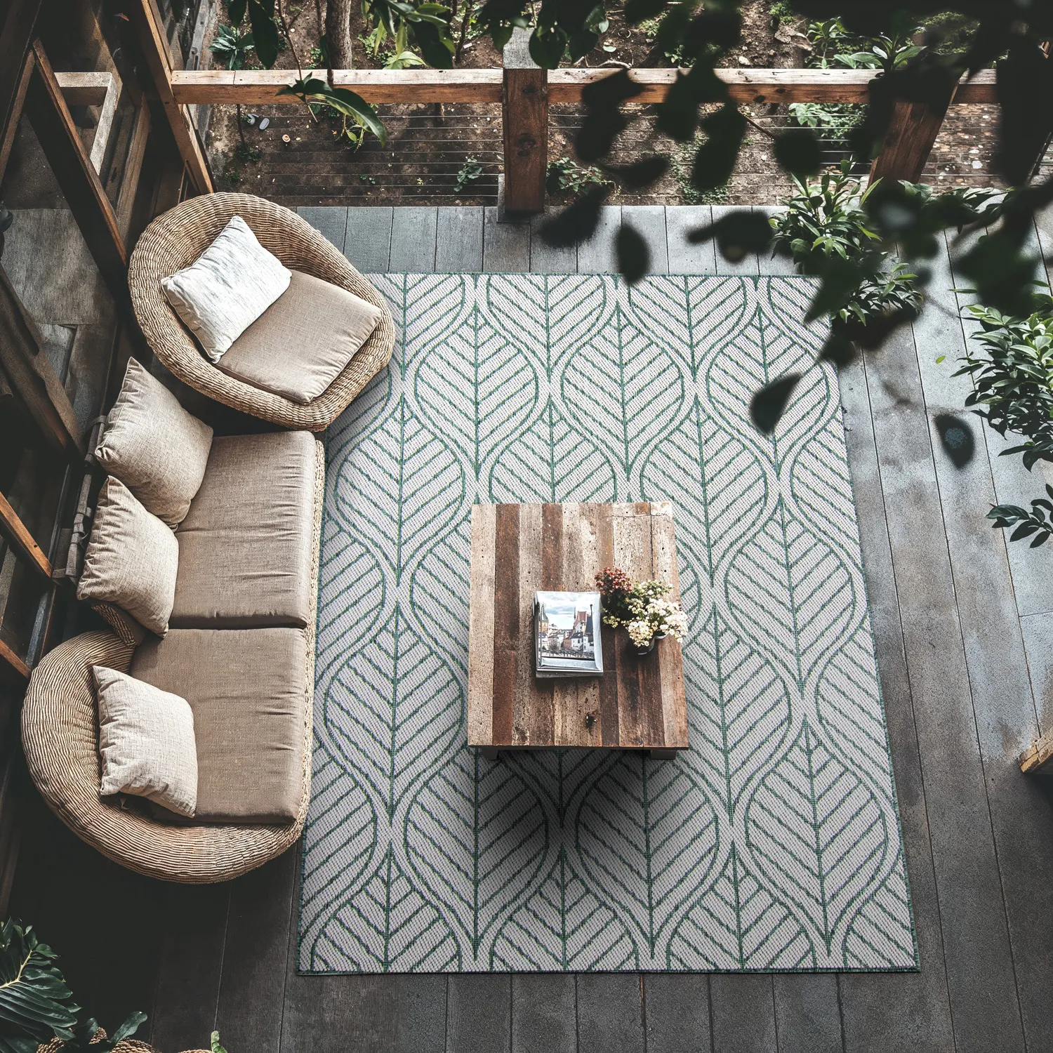 Koberec Indoor/Outdoor - Harvey (zelená)