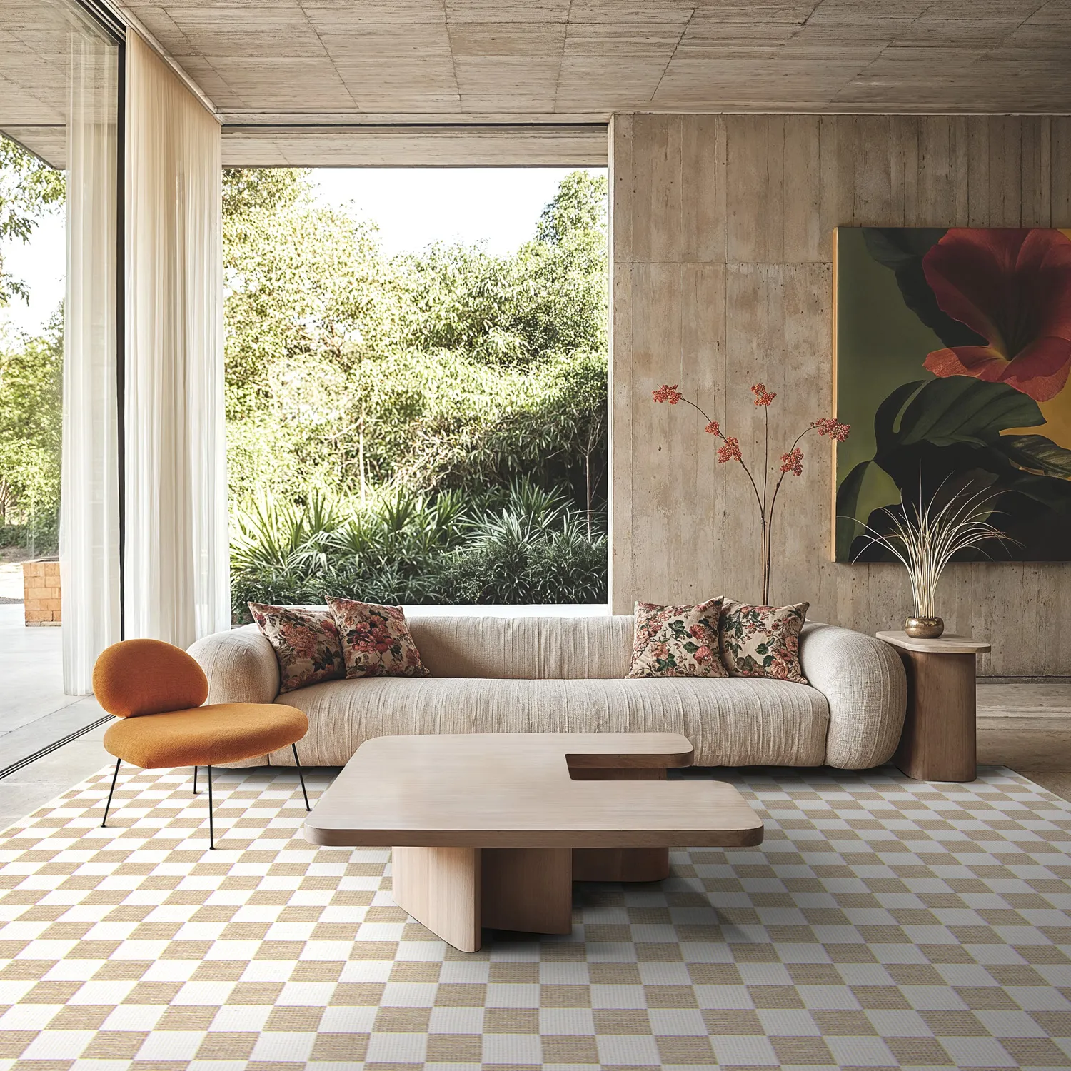Koberec Indoor/Outdoor - Lucida (béžový)