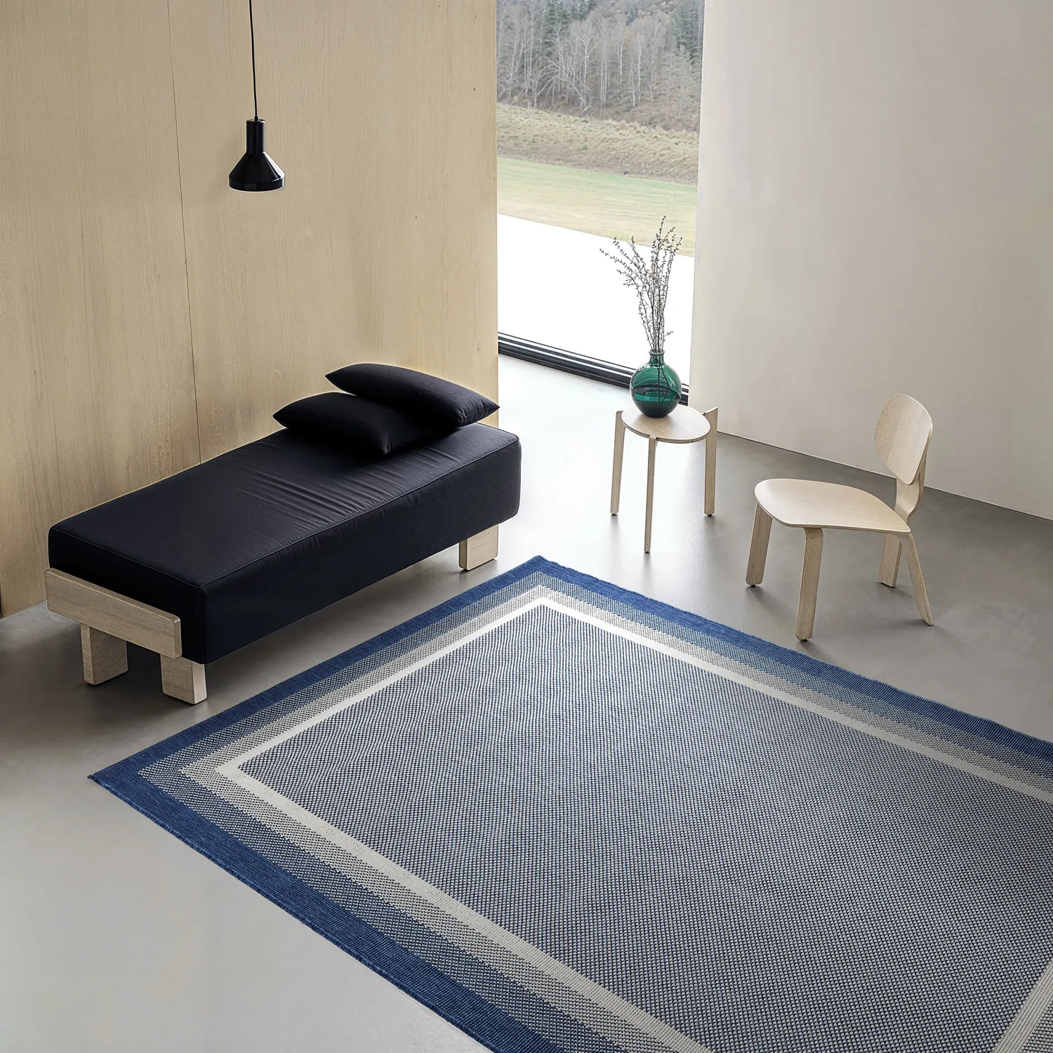 Koberec Indoor/Outdoor - Mason (modrý)