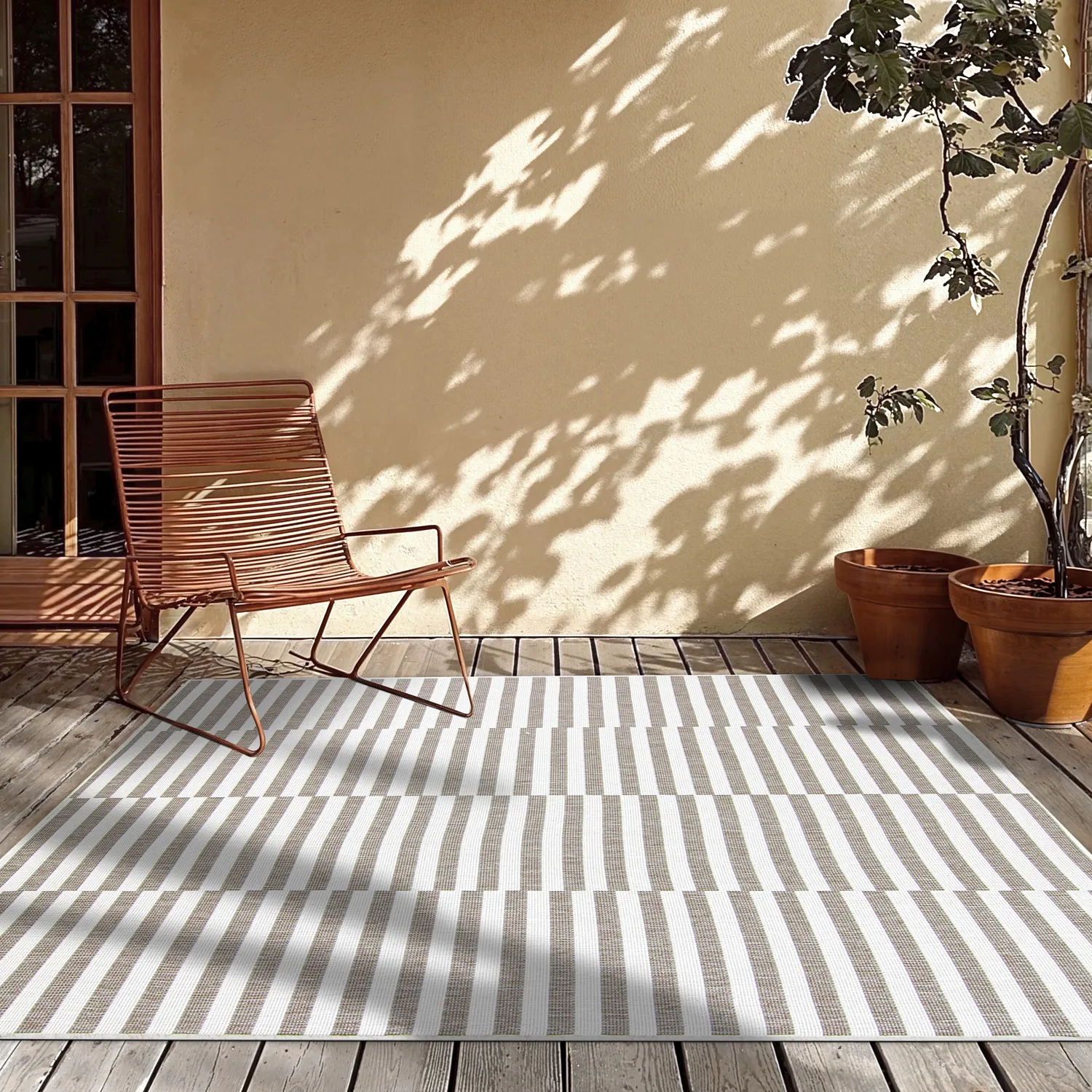Koberec Indoor/Outdoor - Otto (béžová)