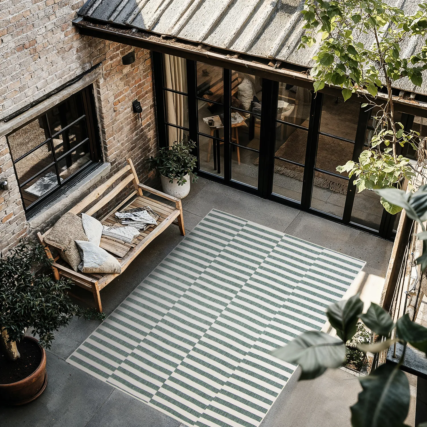 Koberec Indoor/Outdoor - Otto (zelená)