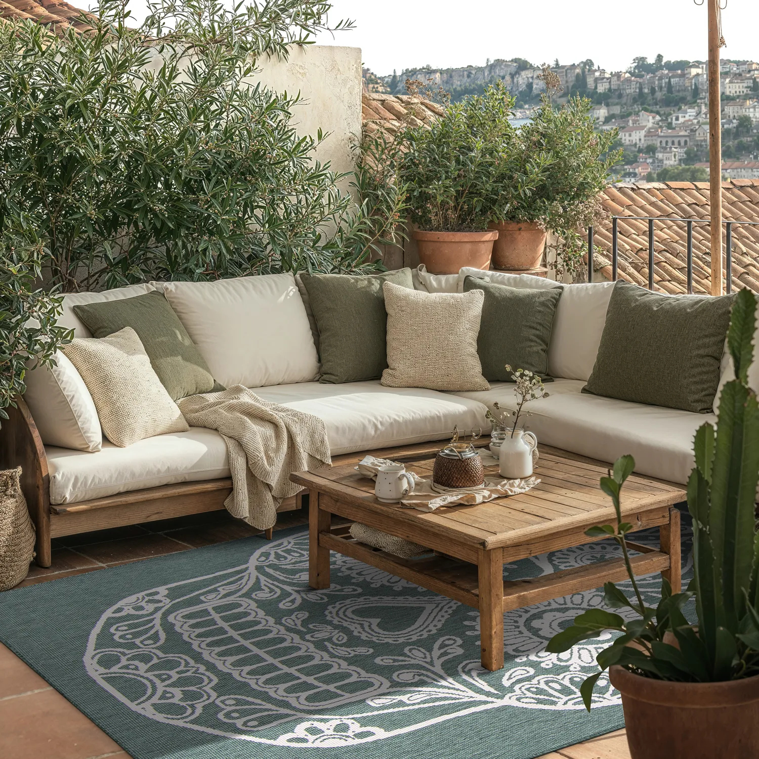 Koberec Indoor/Outdoor - Raylan (zelená)