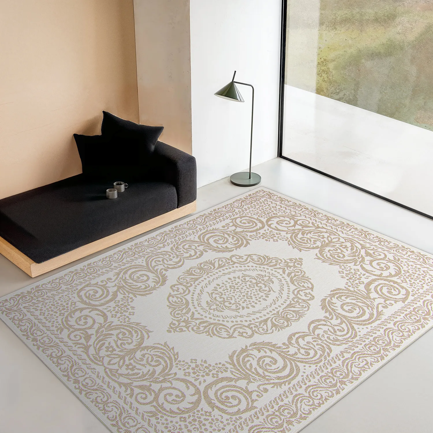 Koberec Indoor/Outdoor - Sylvaine (béžový)