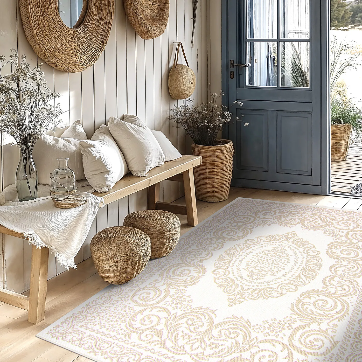 Koberec Indoor/Outdoor - Sylvaine (béžový)