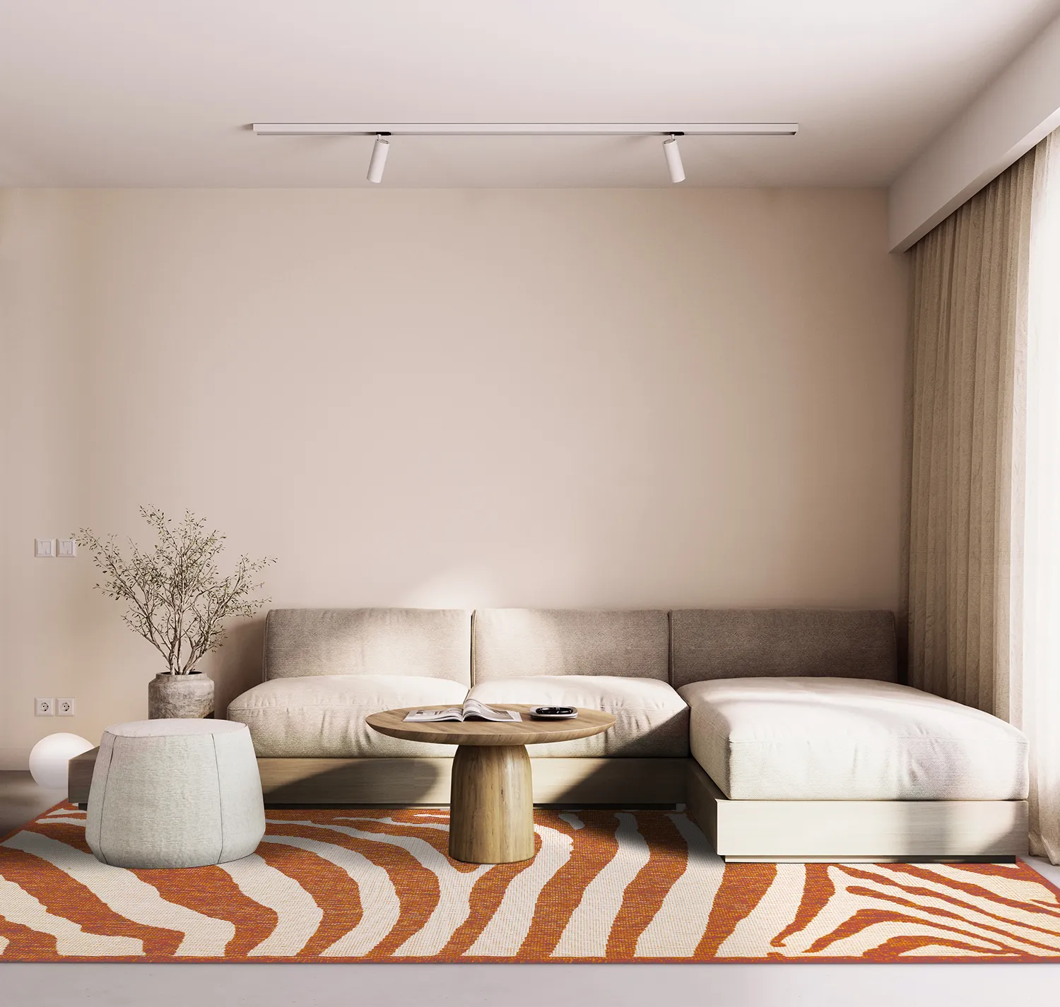Koberec Indoor/Outdoor - Winona (oranžový)