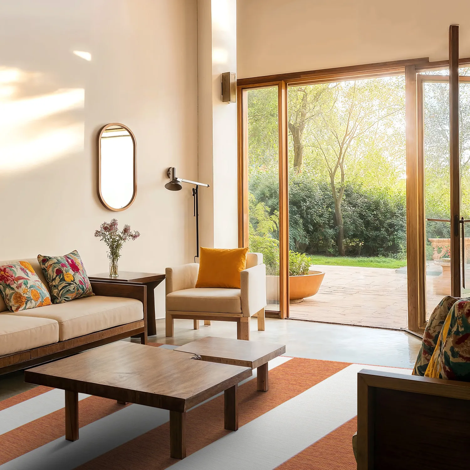 Koberec Indoor/Outdoor - Santana (pomerančový)