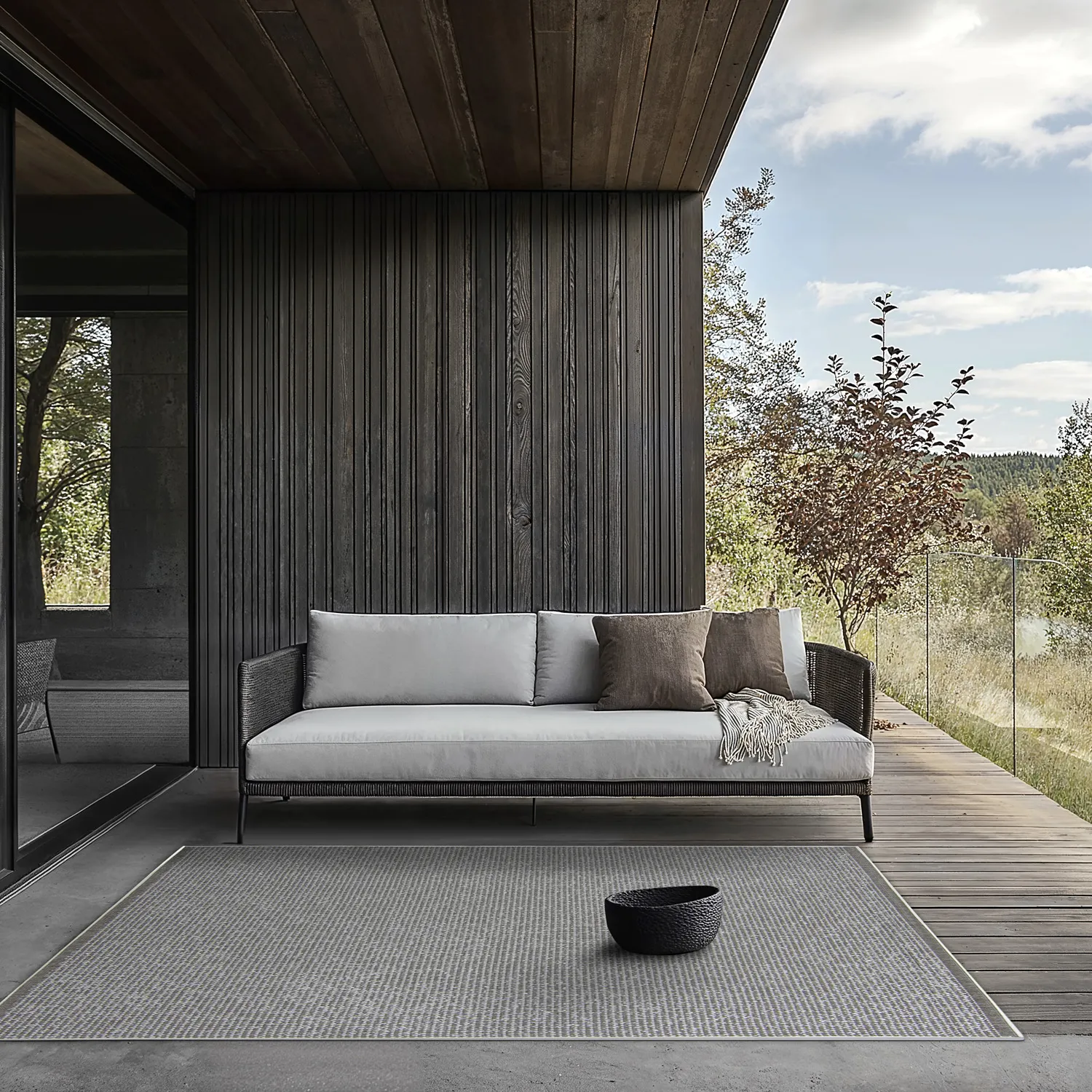 Koberec Indoor/Outdoor - Tromsø (hnědý)